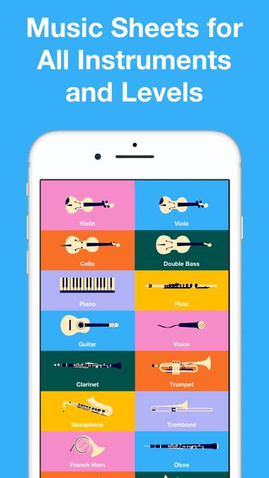 Metronaut Sheet Music Captura de pantalla de la aplicación #4