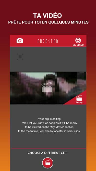 FaceStar App Captura de pantalla de la aplicación #3