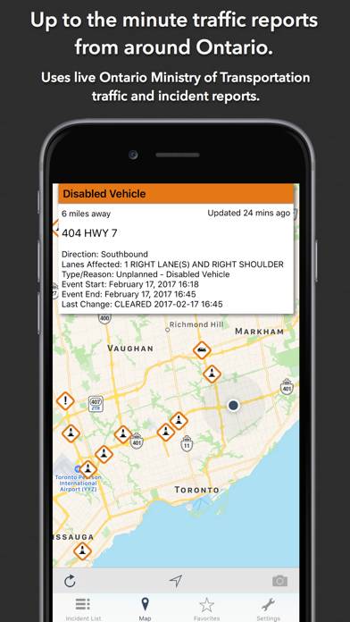 Ontario Roads App screenshot #1