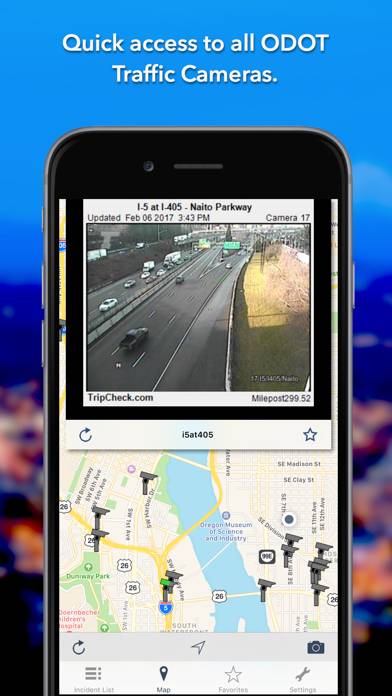 Oregon Roads Traffic App screenshot