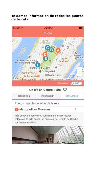 Destino Nueva York App screenshot #2