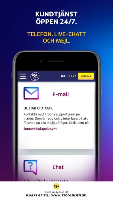 PlayOJO: Casino spel & slots skärmdump av spelet