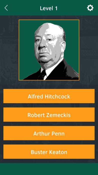 Guess the Filmmaker schermata del gioco