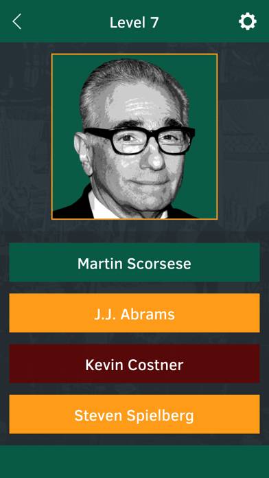 Guess the Filmmaker schermata del gioco