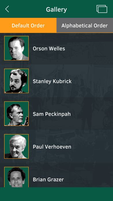 Guess the Filmmaker schermata del gioco