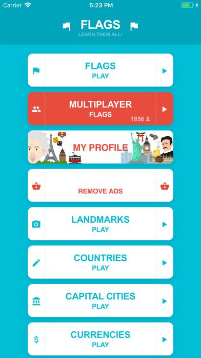 Flags of the World Best Trivia App-Screenshot #1
