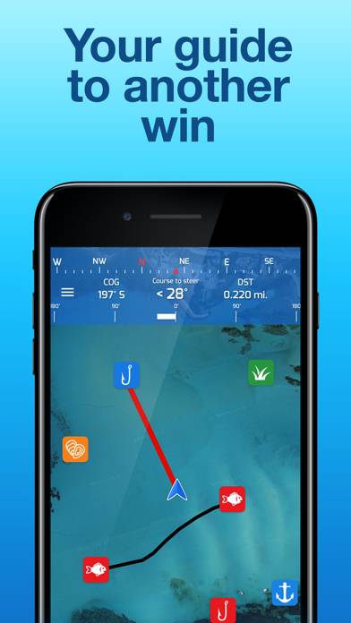 Fishing Points: Map & Forecast Captura de pantalla de la aplicación #6