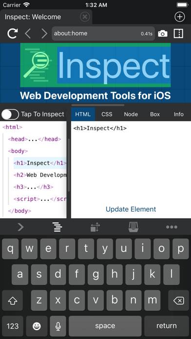 Inspect Browser Schermata dell'app #3