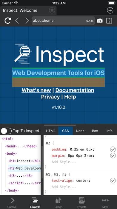 Inspect Browser Captura de pantalla de la aplicación #4