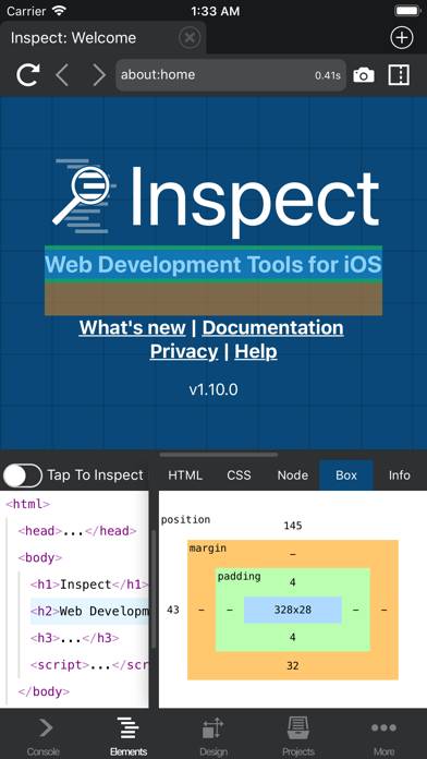 Inspect Browser Schermata dell'app #6