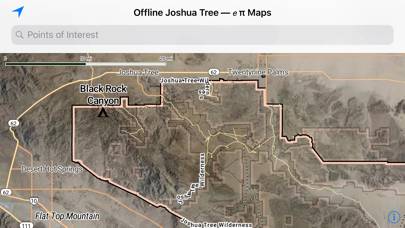 Offline Joshua Tree Map