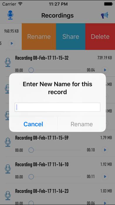 High Quality Audio Recorder App screenshot #5