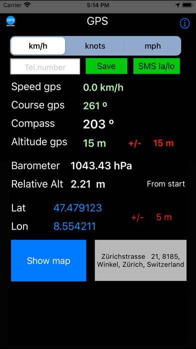 GPS-Barometer-dd screenshot