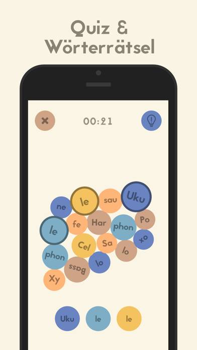 Subwords: Word Game & Trivia Schermata dell'app #1