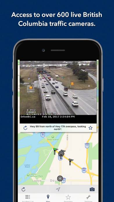 British Columbia Roads App-Screenshot #2