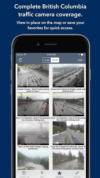 British Columbia Roads App-Screenshot #4