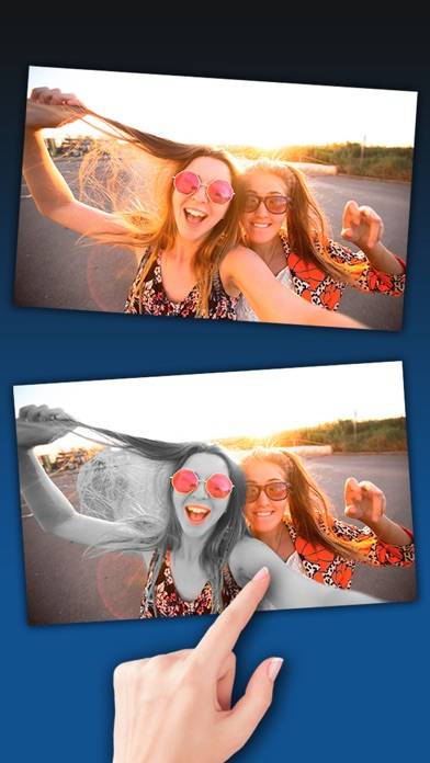 Color Splash effect black and white editor Captura de pantalla de la aplicación