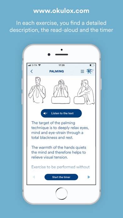 Okulox App screenshot #2
