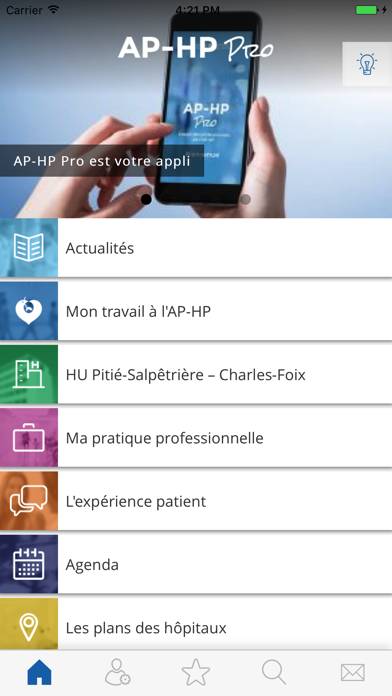 AP-HP Pro Capture d'écran de l'application #2