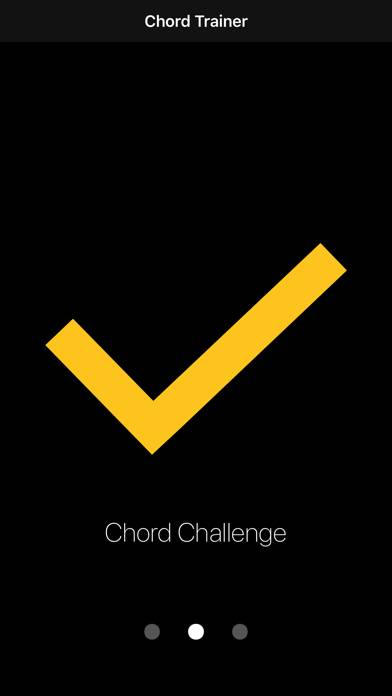 Chord Trainer Captura de pantalla de la aplicación