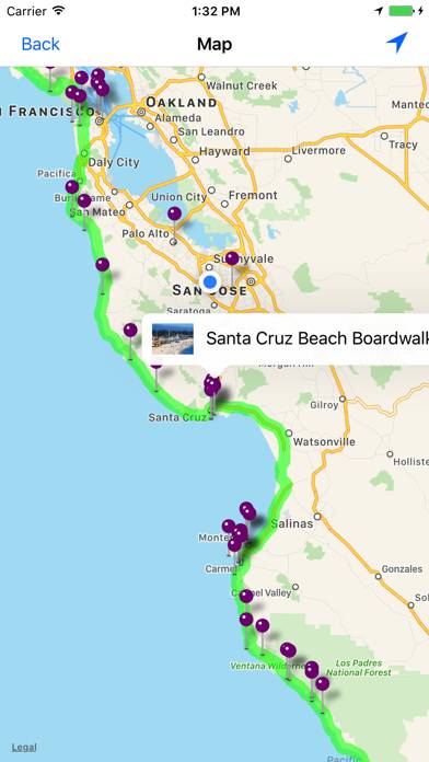 Pacific Coast Highway App screenshot #2