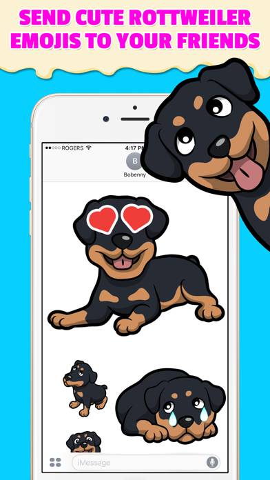 RottyEmoji - Rottweiler Emoji Keyboard & Stickers Scarica