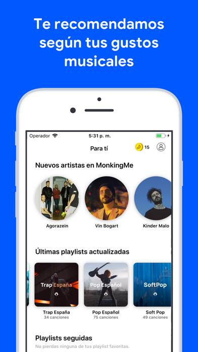 MonkingMe Descargar Música Captura de pantalla de la aplicación #4