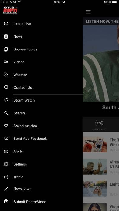 97.3 Espn (wenj) App screenshot #4