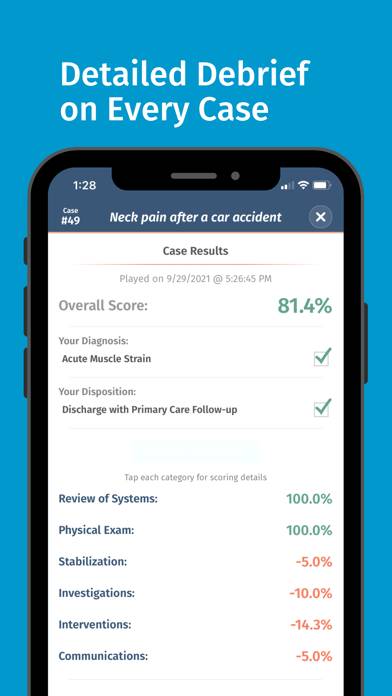 Full Code Medical Simulation App-Screenshot #4