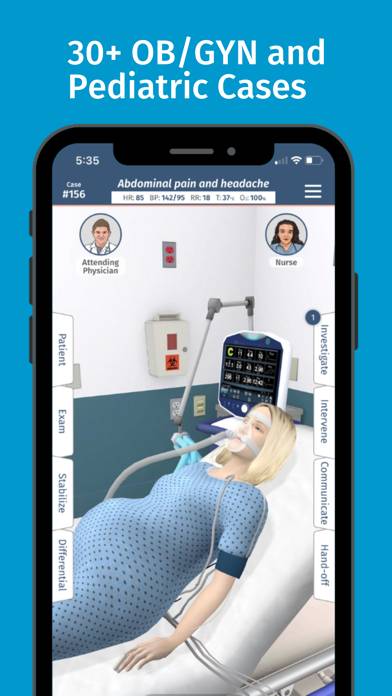 Full Code Medical Simulation App-Screenshot #6