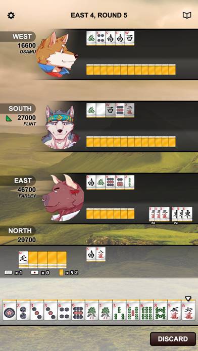 Kemono Mahjong Schermata dell'app #1