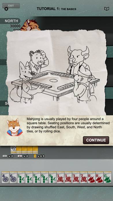 Kemono Mahjong Schermata dell'app #2