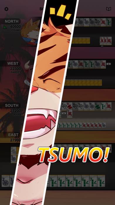 Kemono Mahjong Captura de pantalla de la aplicación #5