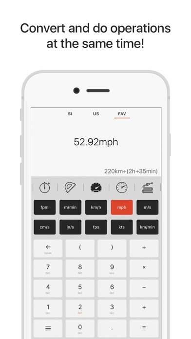 UnitVert: Unit of Measurement Converter Calculator Bildschirmfoto