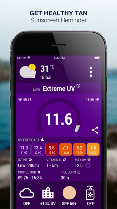 UV Index Now Schermata dell'app #3