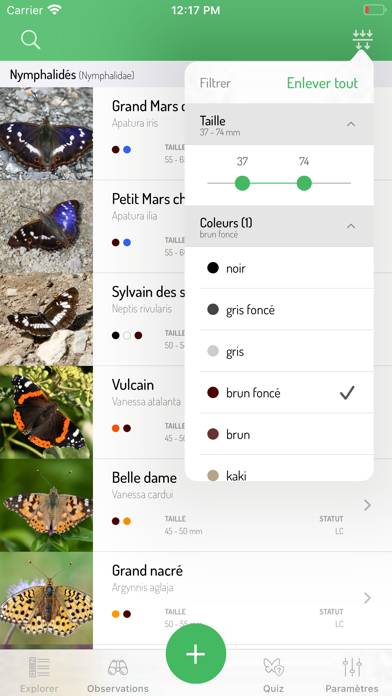 Mariposas de Europa Capture d'écran de l'application #2