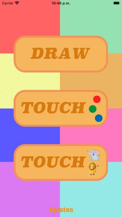 Touch baby colors and sounds App skärmdump #1