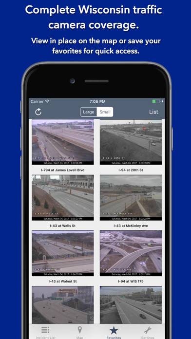 Wisconsin State Roads App screenshot #4