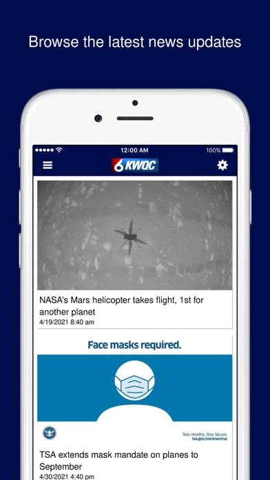KWQC-TV6 News App screenshot