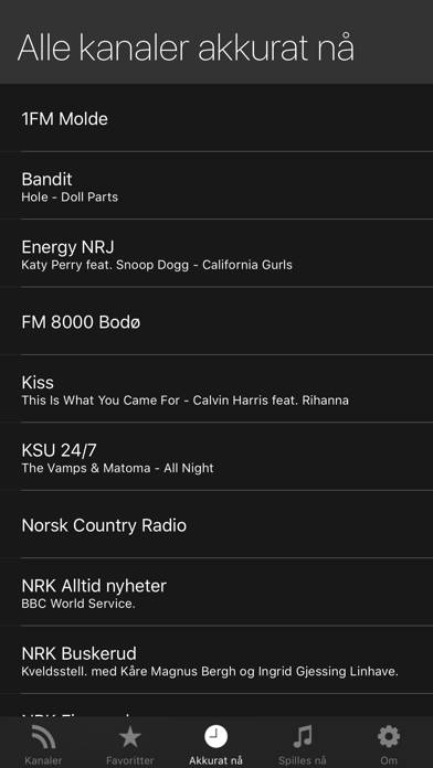 Norsk Radio Nettradio Captura de pantalla de la aplicación #4