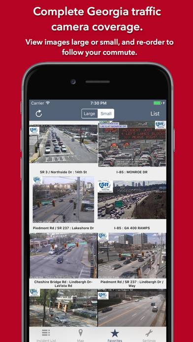 Georgia State Roads App screenshot