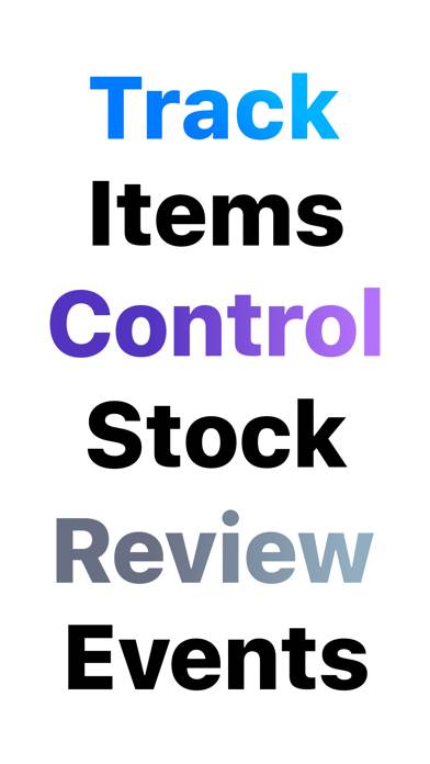 Inventory List Tracker App-Screenshot #1