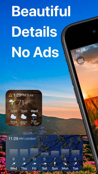 Weather & Widget App skärmdump #1