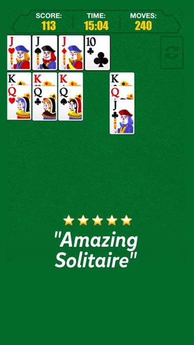 Solitary Classic card game skärmdump