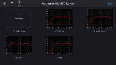 Audyssey MultEQ Editor app Captura de pantalla de la aplicación #2