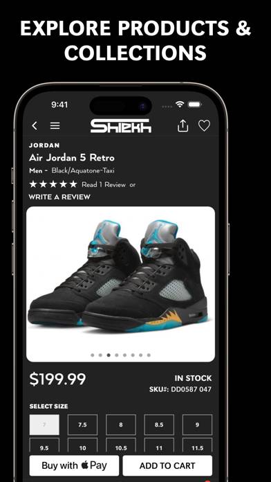 Shiekh Shoes: Shop Releases App screenshot