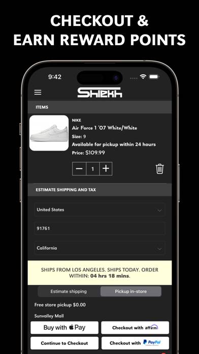 Shiekh Shoes: Shop Releases App screenshot