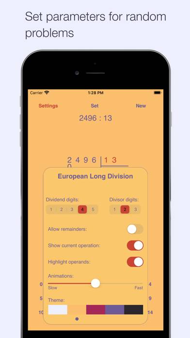 European Long Division App screenshot #2