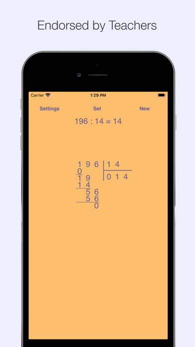 European Long Division App screenshot #3