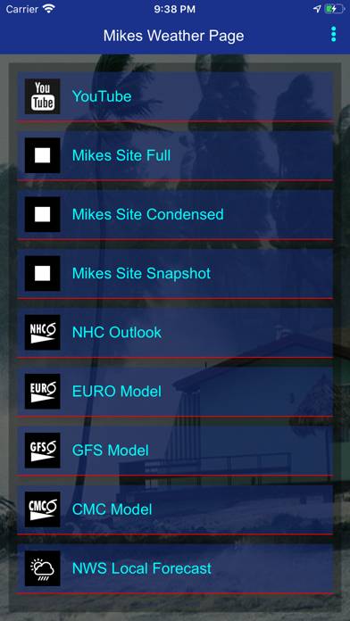 Mike's Weather Page App screenshot #1
